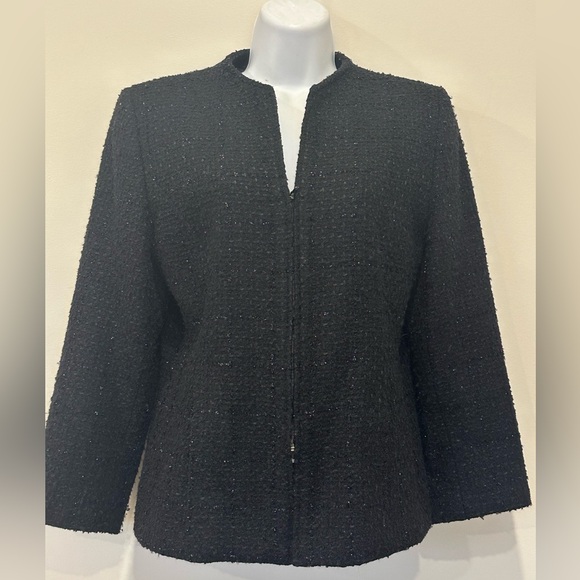 Women's Black Nygard Collection Jacket - Size 6 - Picture 1 of 8